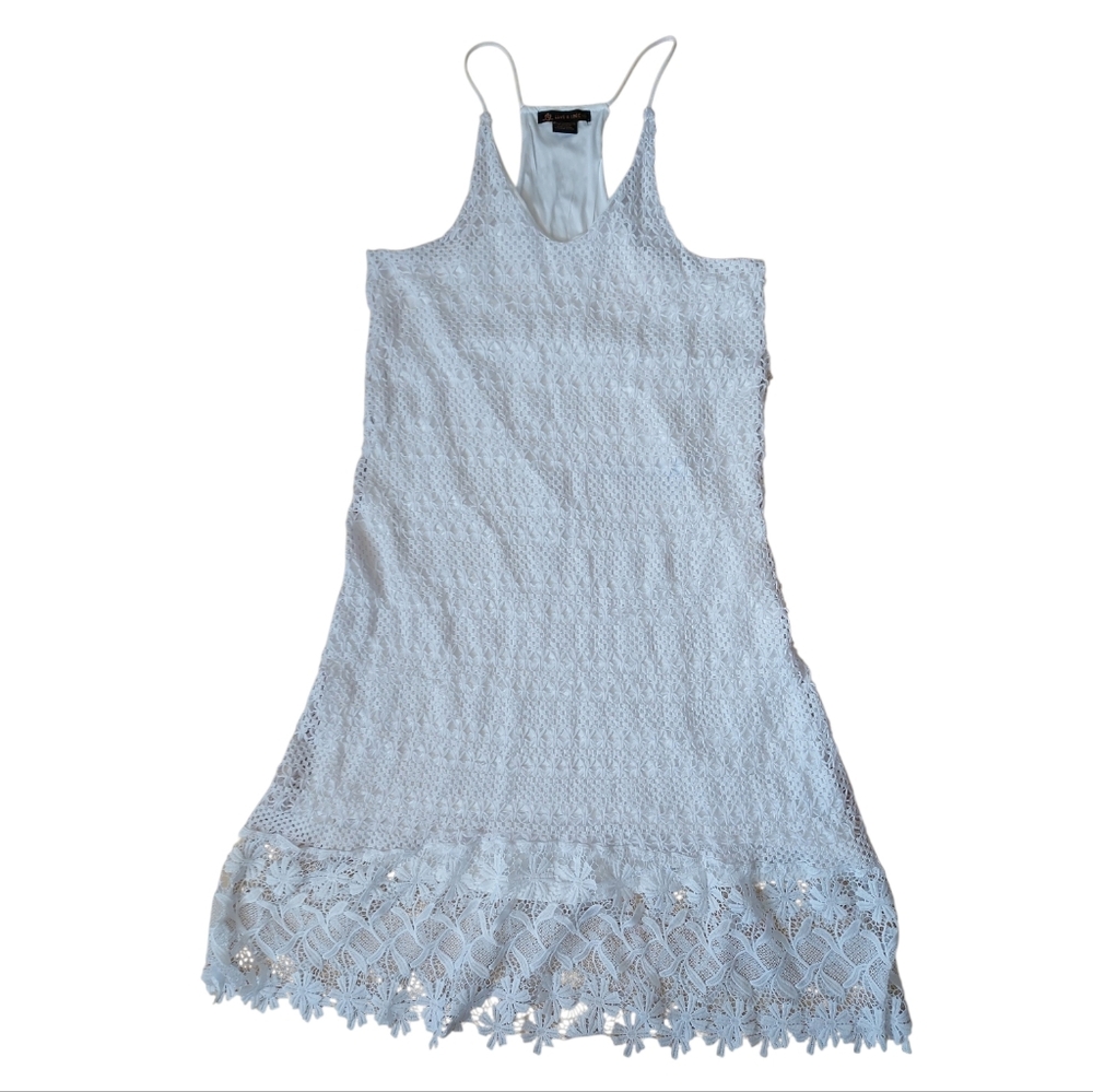 Love & Legend White Crochet Lace Dress